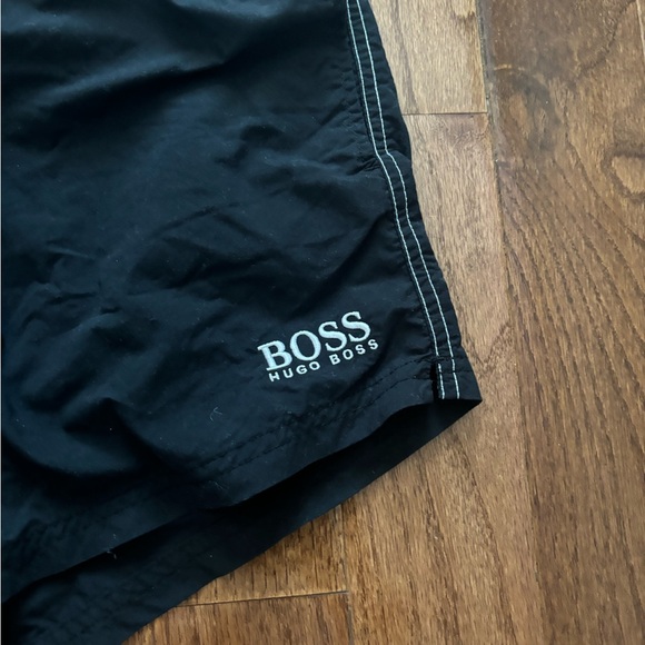 Men’s Hugo Boss black swim shorts - medium - Picture 8 of 8